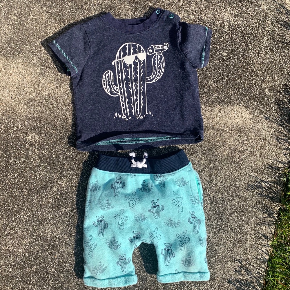 Gymboree Baby Boy Short Set Size 12-18 Months